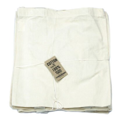 Lrg Natural 6oz Cotton Bag 38x42cm X 1 - Image 3