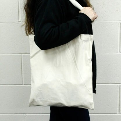 Lrg Natural 6oz Cotton Bag 38x42cm X 1 - Image 4