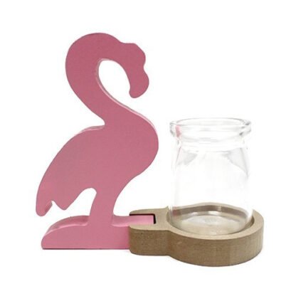 Hydroponic Home Decor - Pink Flamingo Pot X 1 - Image 2