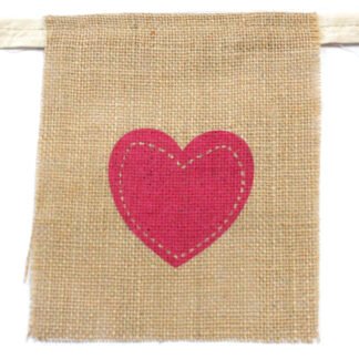 Natural Bunting  JUST MARRIED! X 1