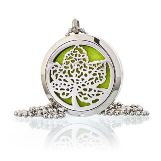 Aromatherapy Diffuser Necklace - Leaf 30mm X 1
