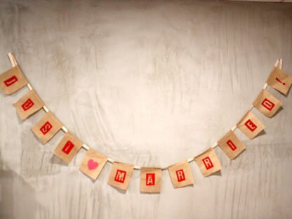 Natural Bunting  JUST MARRIED! X 1 - Image 4