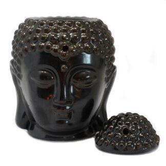 Buddah Head Oil Burner - Dark Brown X 1