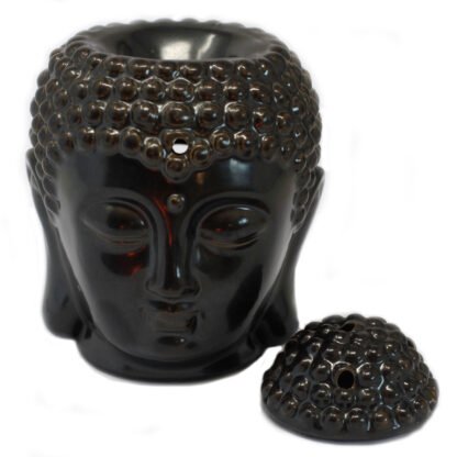 Buddah Head Oil Burner - Dark Brown X 1 - Image 2