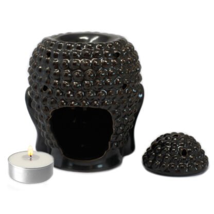 Buddah Head Oil Burner - Dark Brown X 1 - Image 4