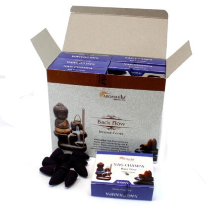 Aromatica Backflow Incense Cones - White Sage X 1 - Image 3