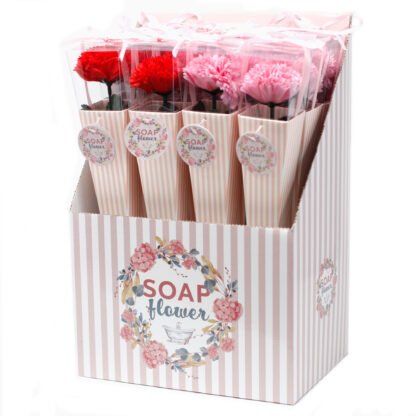 Soap Flower - Medium Carnation X 1 - Image 2
