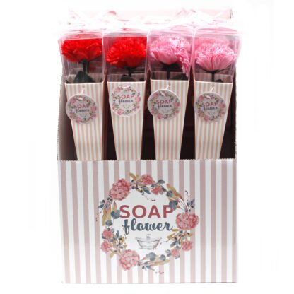 Soap Flower - Medium Carnation X 1 - Image 3