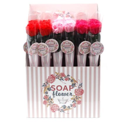 Soap Flower - Small Carnation X 1 - Image 3