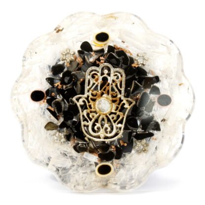 Orgonite Desk Power Packs - Hamsa with Sellonite - Med X 1