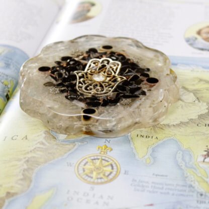 Orgonite Desk Power Packs - Hamsa with Sellonite - Med X 1 - Image 3