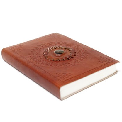 Leather Tigereye Notebook (7x5'') X 1