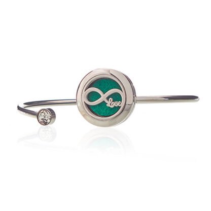 Aromatherapy Jewellery Crystal Bracelet - Infinite Love - 20mm X 1