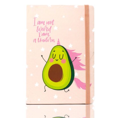 Cool A5 Notebook - Assorted Designs - Crazy Avocado X 1 - Image 4
