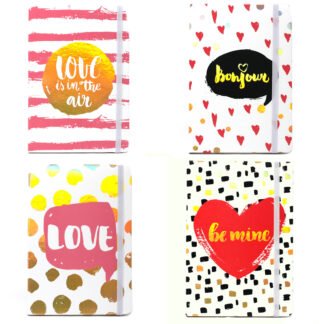 Cool A5 Notebook - Assorted Designs - Funky Love X 1