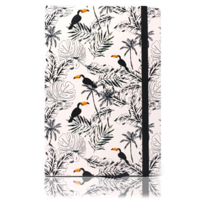 Cool A5 Notebook - Assorted Designs - Vintage Tropical X 1 - Image 3
