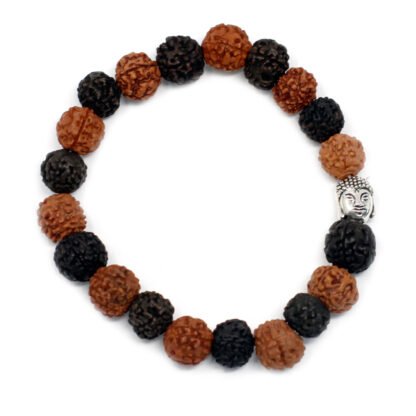 Rudraksha Buddah Bangle Mala - Mix X 1