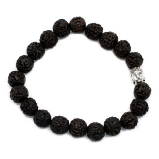 Rudraksha Buddah Bangle Mala - Dark X 1