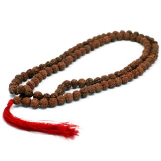 108 Rudraksha Mala - Brown X 1