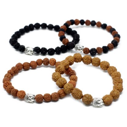 Assorted Rudraksha Buddah Bangles X 1