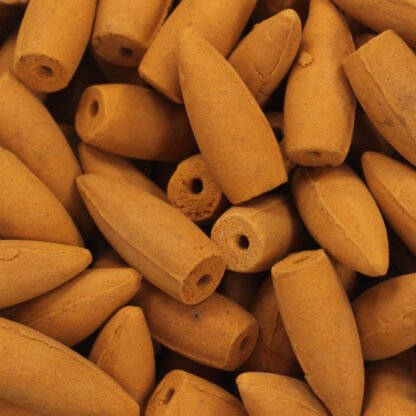 Back Flow Incense Cones - Amber  (approx 225 pcs) 500g X 1