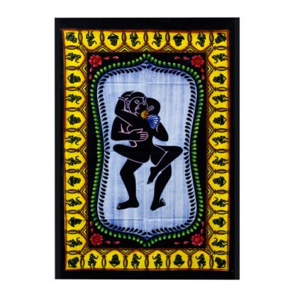 Handbrushed Cotton Wall Art - Kamasutra X 1