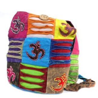 Ethnic Sling Bag - Teal / Om X 1