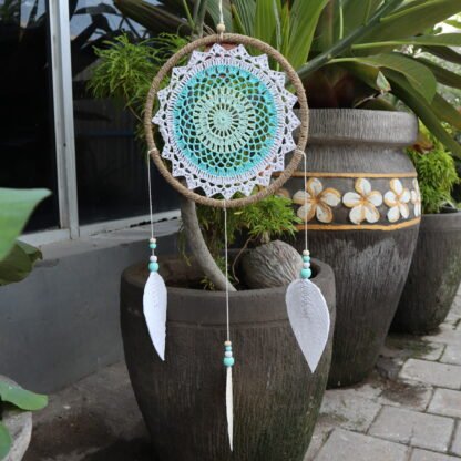 Dream Catcher - Large Turquoise Elemental Spirits X 1 - Image 2