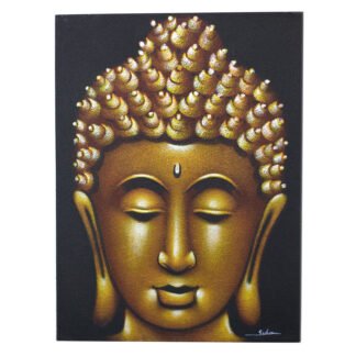 Buddha Painting - Gold Sand Finish X 1