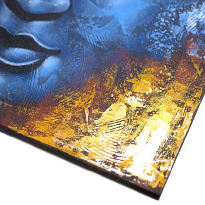 Buddha Painting - Blue Face Abstract X 1 - Image 2