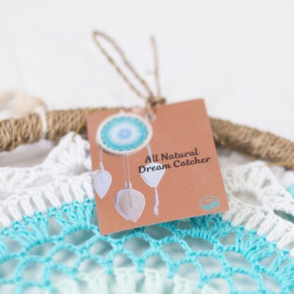 Dream Catcher - Medium Blue Heart in Heart X 1 - Image 3