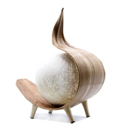 Natural Coconut Lamp - Chocolate Twist X 1