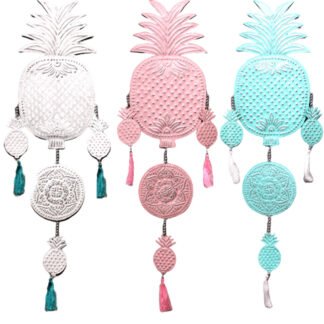 Aluminium Mobile - Pineapples (assorted colors) X 1