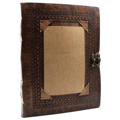 Huge Customisable Visitor Leather Book 10x13 (200 pages) X 1