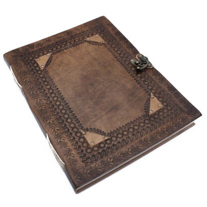 Huge Customisable Visitor Leather Book 10x13 (200 pages) X 1 - Image 3