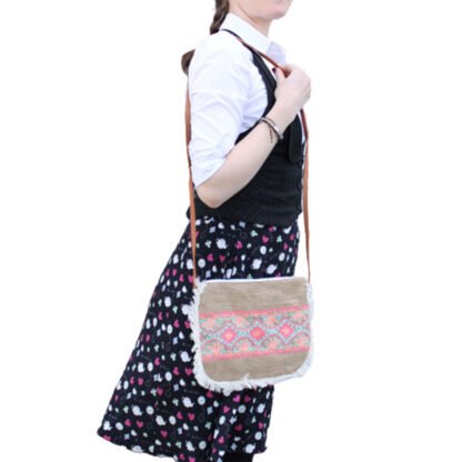 Fab Fringe Bag - Elephant Embroidery X 1 - Image 2
