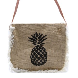 Fab Fringe Bag - Pineapple Print X 1