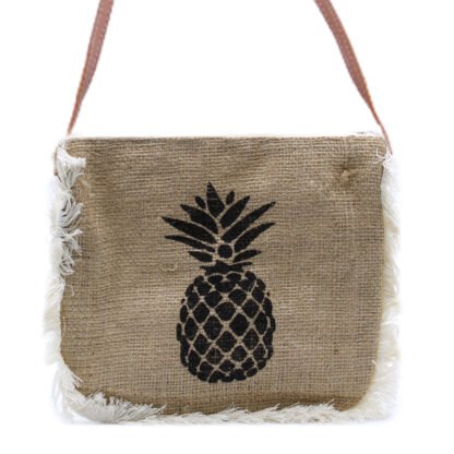 Fab Fringe Bag - Pineapple Print X 1