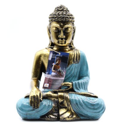 Teal & Gold Buddha - Large X 1 - Image 2