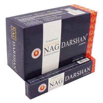 15g Golden Nag - Darshan Incense X 1 - Image 2
