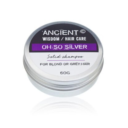Solid Shampoo Bar 60g - Oh So Silver X 1 - Image 2