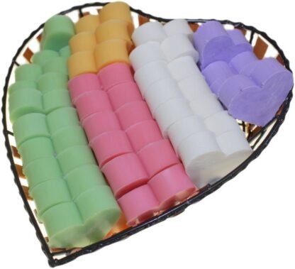 Heart Guest Soap - Raspberry X 10 - Image 3