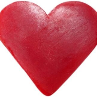 Heart Guest Soap - Raspberry X 10