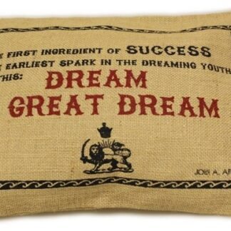 Washed Jute Cover 38x25cm - A Great Dream X 1