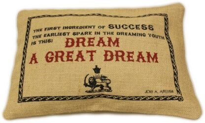 Washed Jute Cover 38x25cm - A Great Dream X 1
