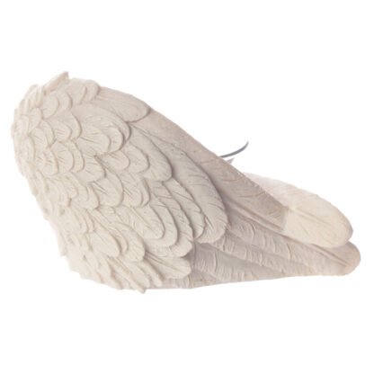 Winged White Angel Resin and Glass Votive Holder 1 Pack - Image 5