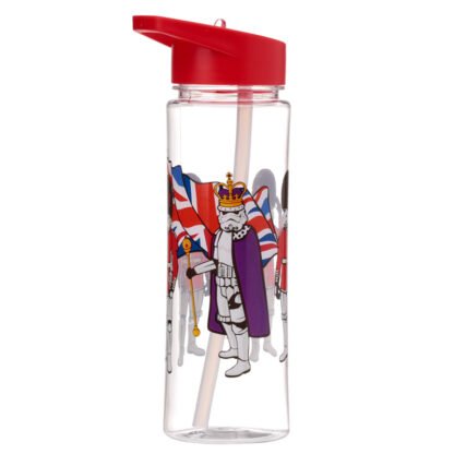 Reusable The Original Stormtrooper London Shatterproof Ecozen 550ml Water Bottle with Flip Straw 1 Pack