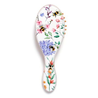 100% Bamboo Hair Brush - Nectar Meadows 1 Pack - Image 5