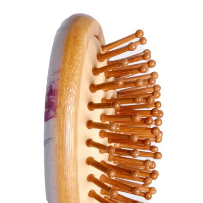 100% Bamboo Hair Brush - Nectar Meadows 1 Pack - Image 8