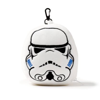 The Original Stormtrooper Relaxeazzz Plush Round Travel Pillow & Eye Mask Set 1 Pack - Image 4